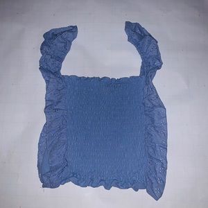 Forever 21 / Blue Crop Top